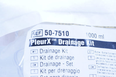 CareFusion 50-7510 PleurX Drainage Kit 1000 ml